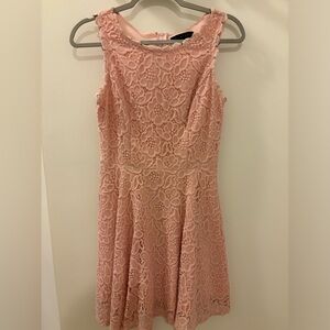 City Studio Light Pink Sleeveless Dress